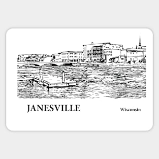 Janesville Wisconsin Sticker